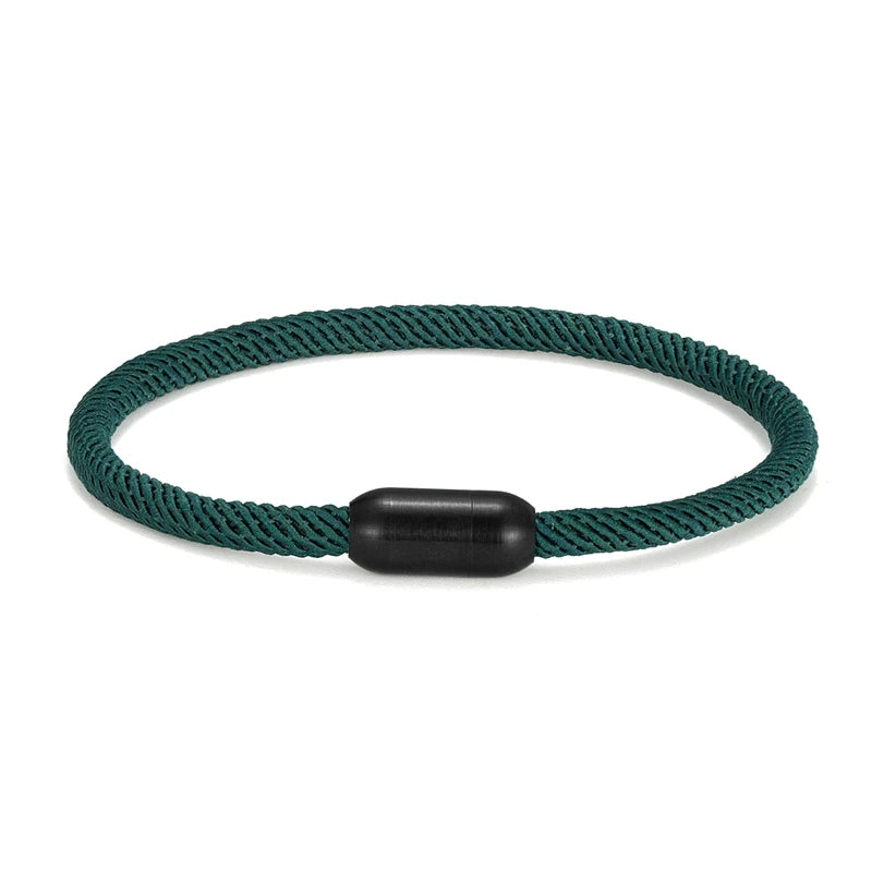 Bracelet corde de tennis - Accessoire de sport avec fermoir pour joueurs et fans