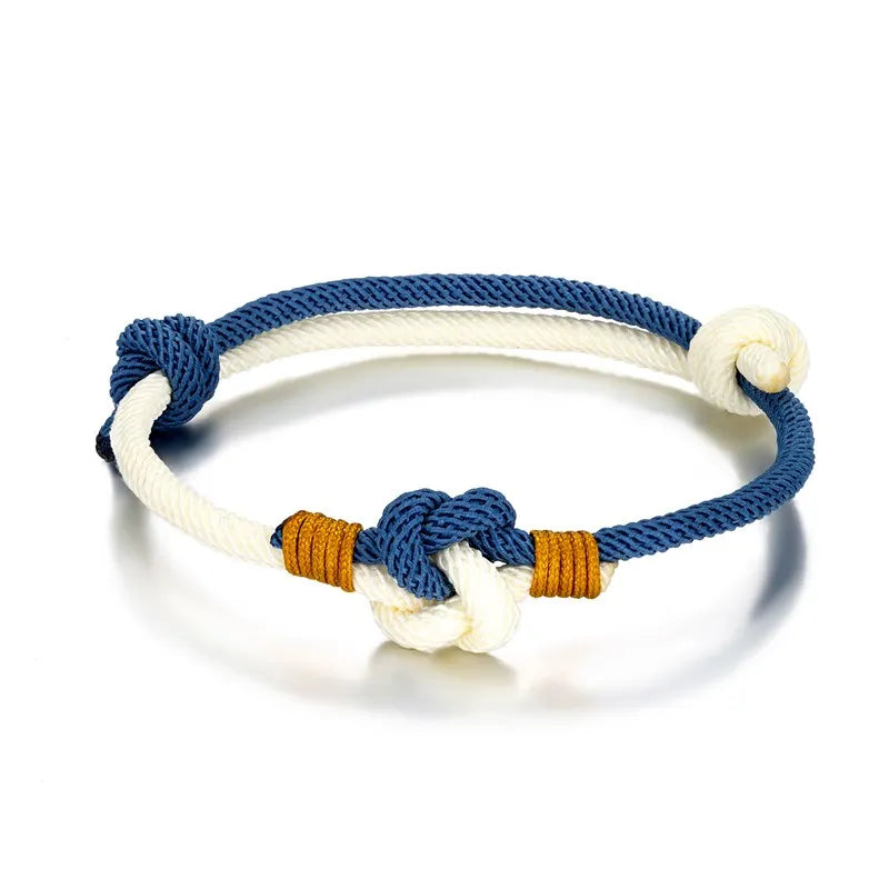 Knotted Rope Bracelet – Milan, Adjustable, 16 Styles
