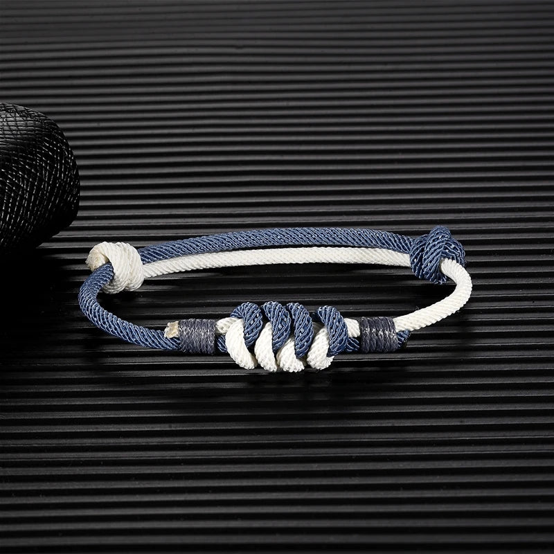 Milan Rope Couples Bracelet Adjustable, Unisex