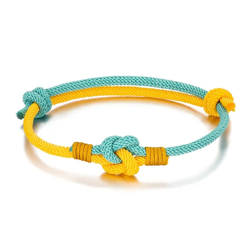 Knotted Rope Bracelet – Milan, Adjustable, 16 Styles