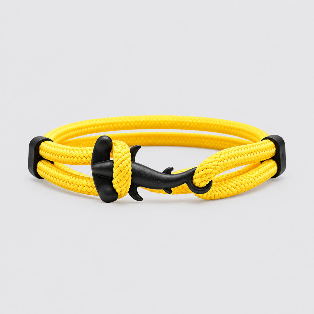 Shark Tide Bracelet The strength and movement of the waves, symbolizing the power of the shark. deideas