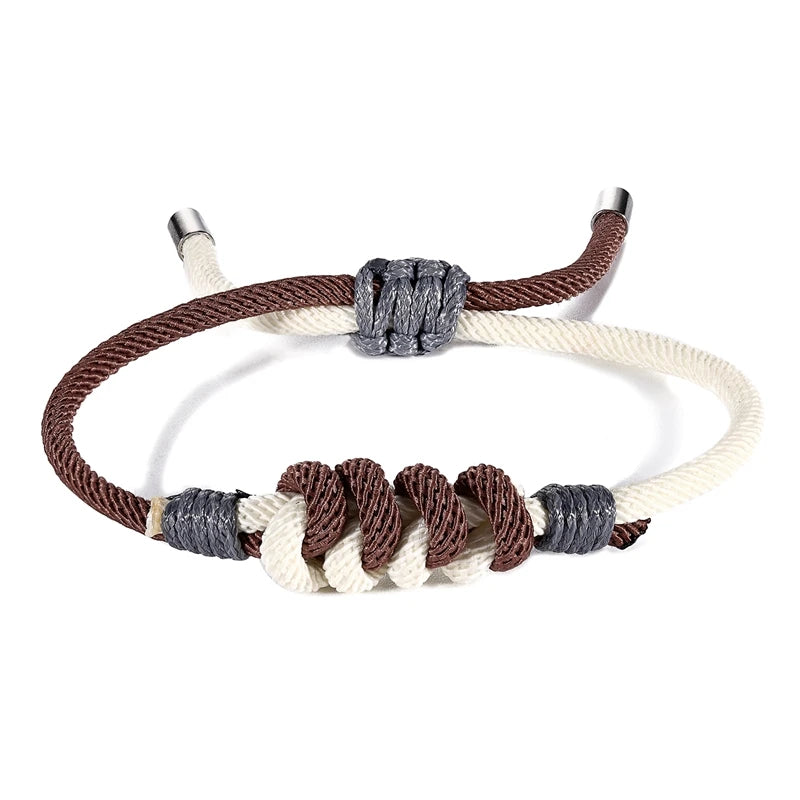 Milan Rope Couples Bracelet Adjustable, Unisex