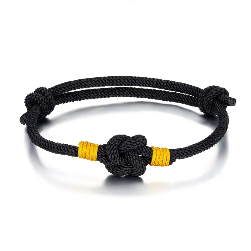 Knotted Rope Bracelet – Milan, Adjustable, 16 Styles