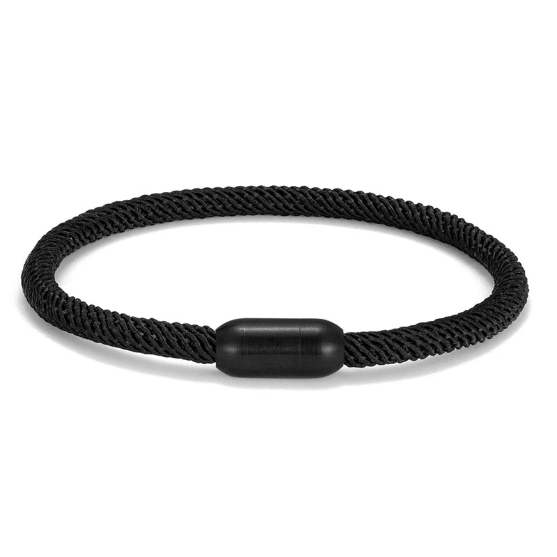 Bracelet corde de tennis - Accessoire de sport avec fermoir pour joueurs et fans