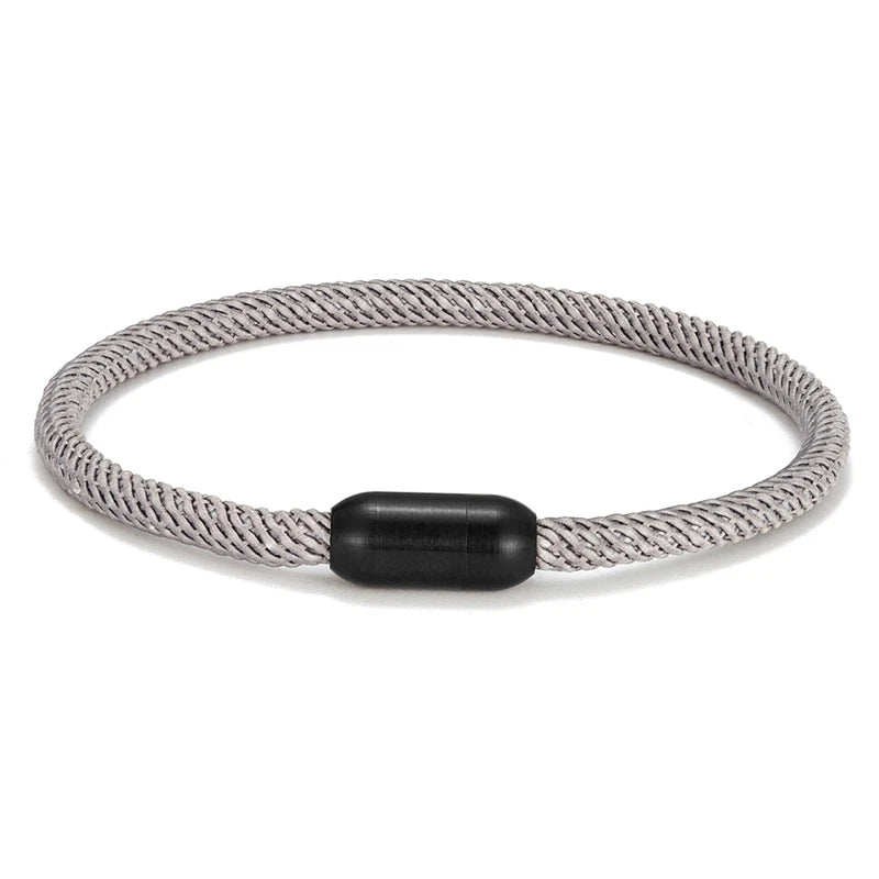 Bracelet corde de tennis - Accessoire de sport avec fermoir pour joueurs et fans