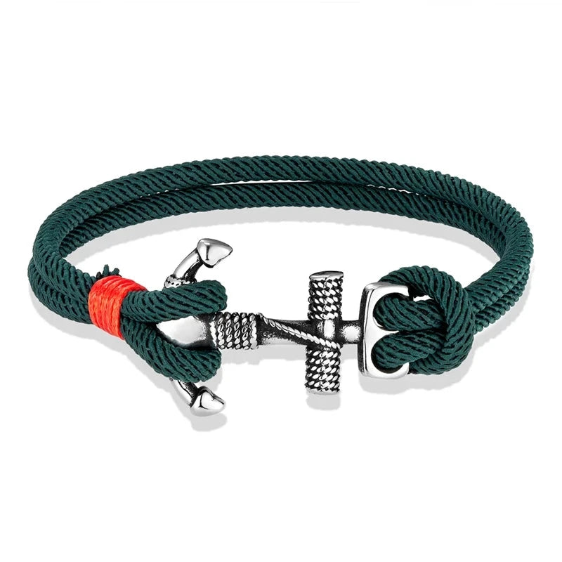 Mariner’s Flow Waterproof Anchor Bracelet deideas