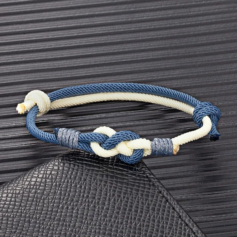 Knot Rope Bracelet – Adjustable, 13 Colors