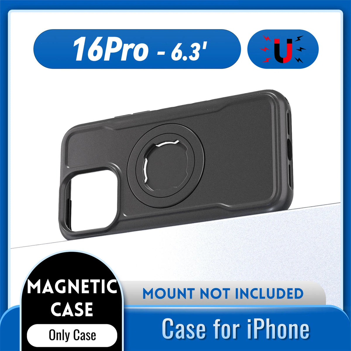Quick-Mount Magnetic iPhone Case – Model-Specific Options