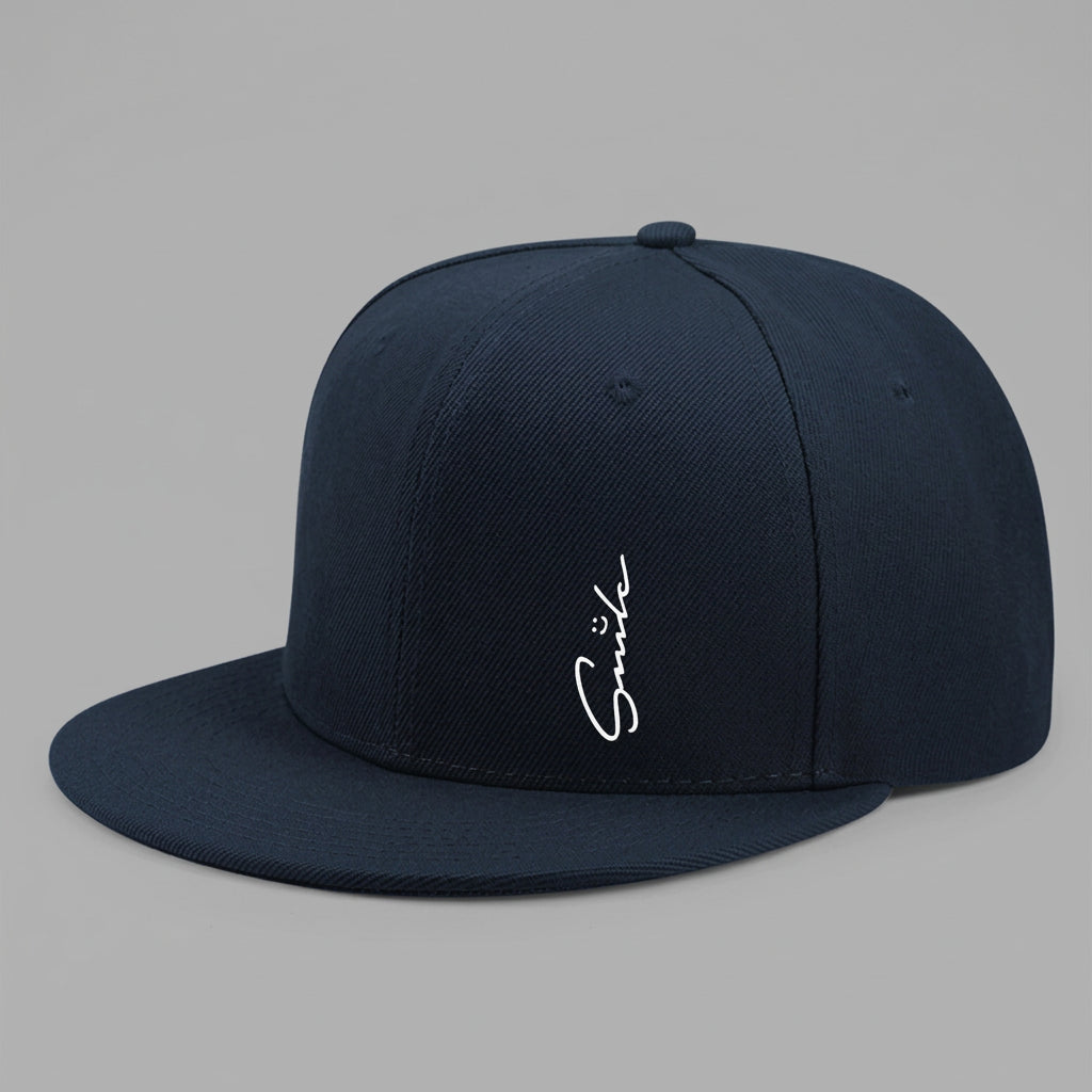 Smile Flat-Brim Cap – Bloom, 15 Colors