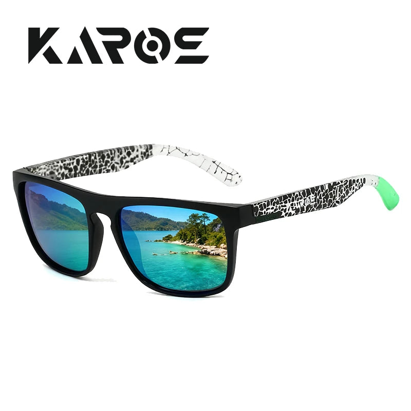 Rectangular Sunglasses – Printed Frames & Temples, 11 Options