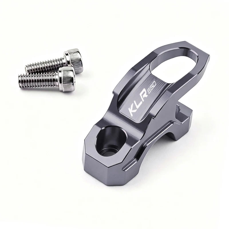 Motorcycle Helmet & Bag Hook – Clamp Mount, 5 Colors