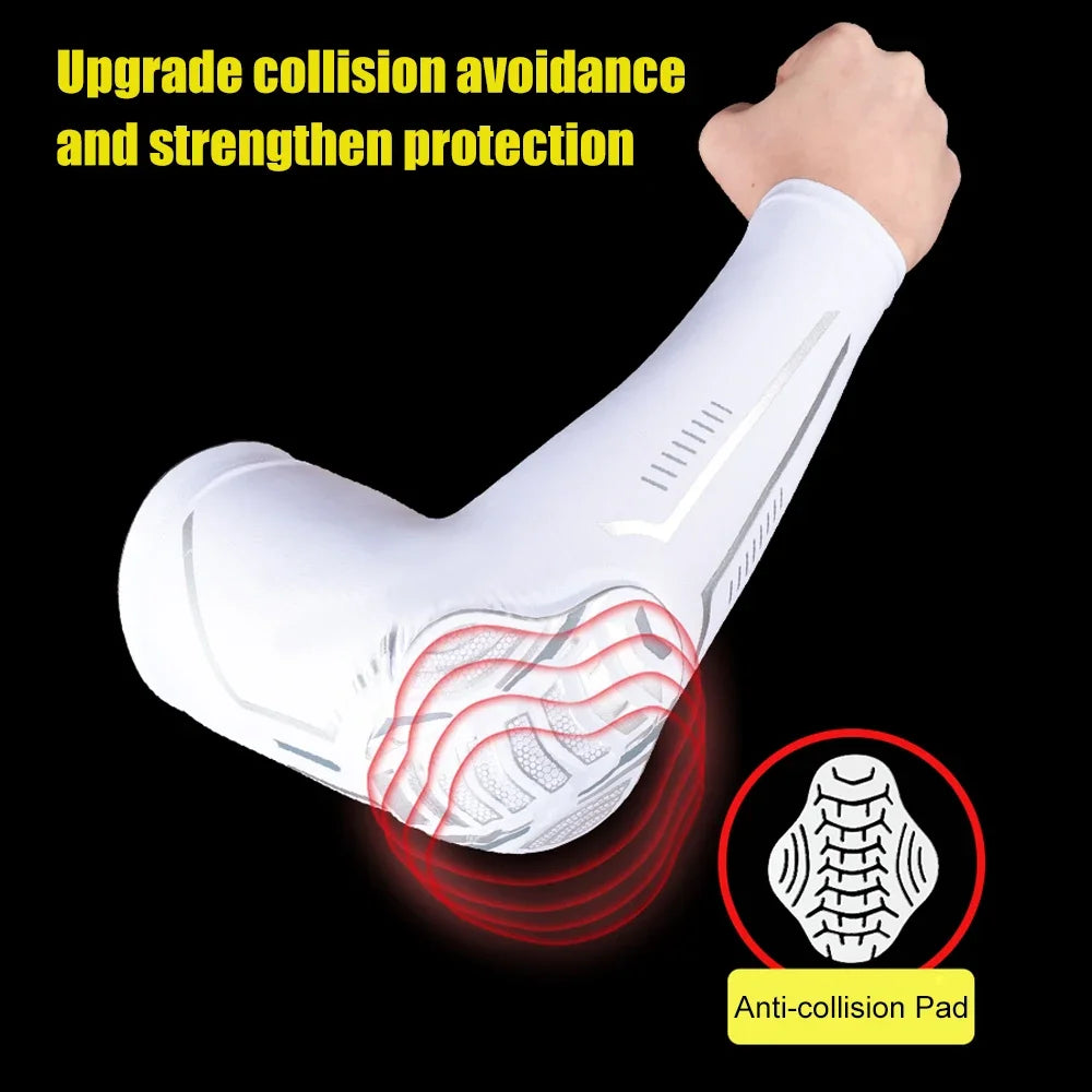 Padded Elbow Sleeves for Riders – One Pair, M–XXL