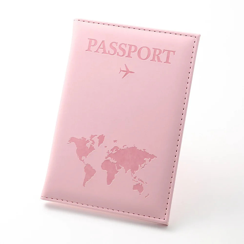 Passport Holder & Travel Wallet – PU Leather, 15 Options