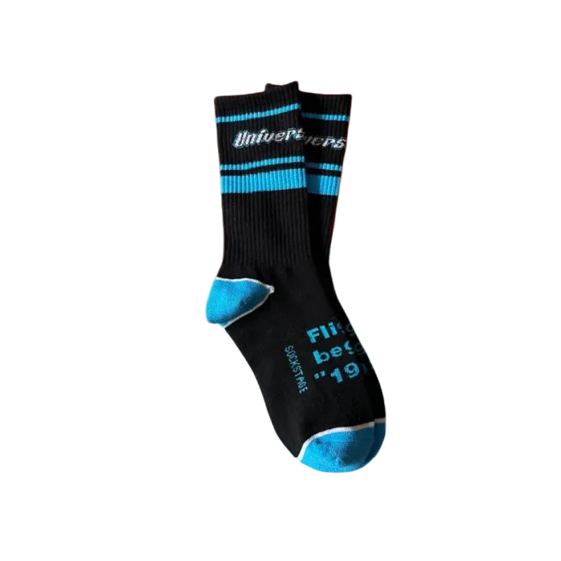 Crew Socks – Lettering & Solid Styles, Cotton Blend