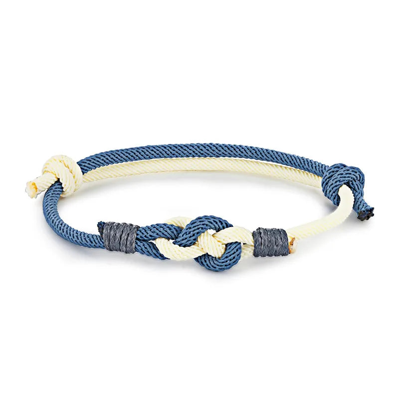 Knot Rope Bracelet – Adjustable, 13 Colors