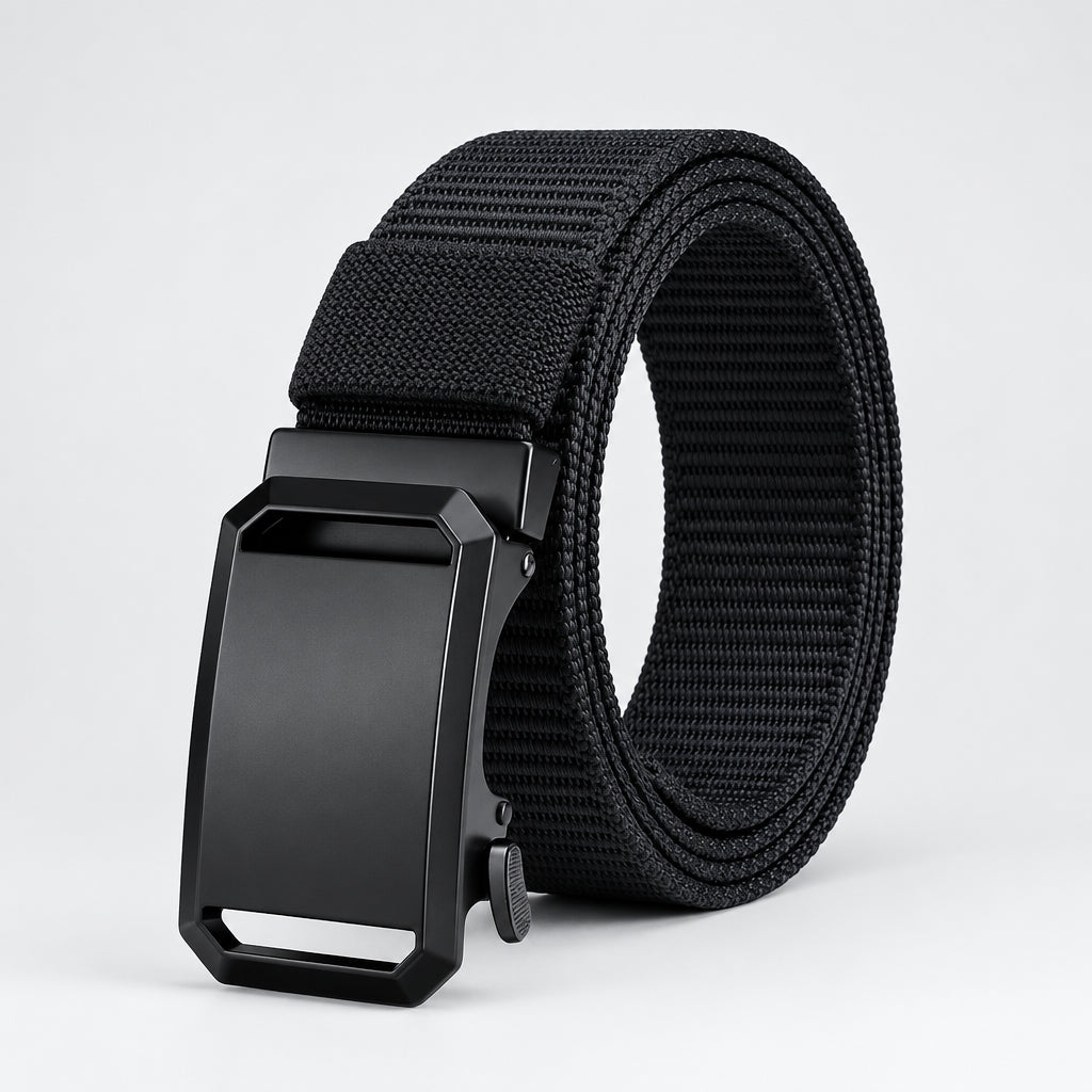 Canvas Tactical Belt Automatic Buckle