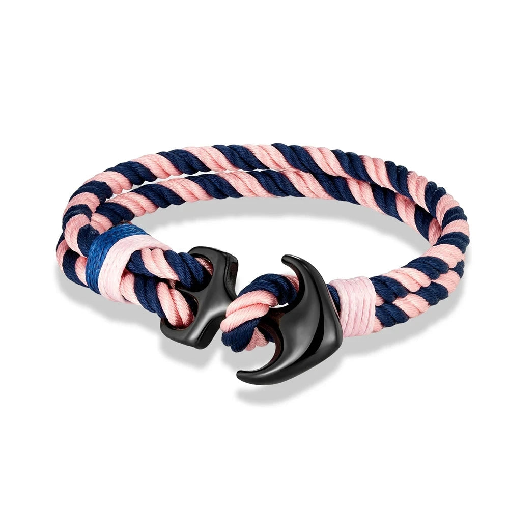 Twin Strand Anchor Bracelet Waterproof & Sporty deideas