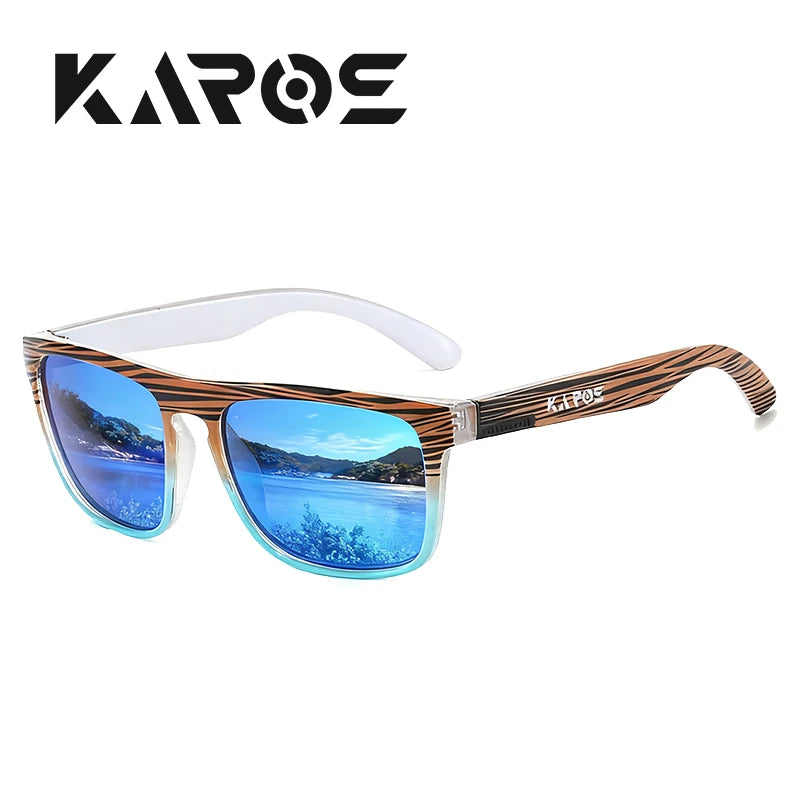 Rectangular Sunglasses – Printed Frames & Temples, 11 Options