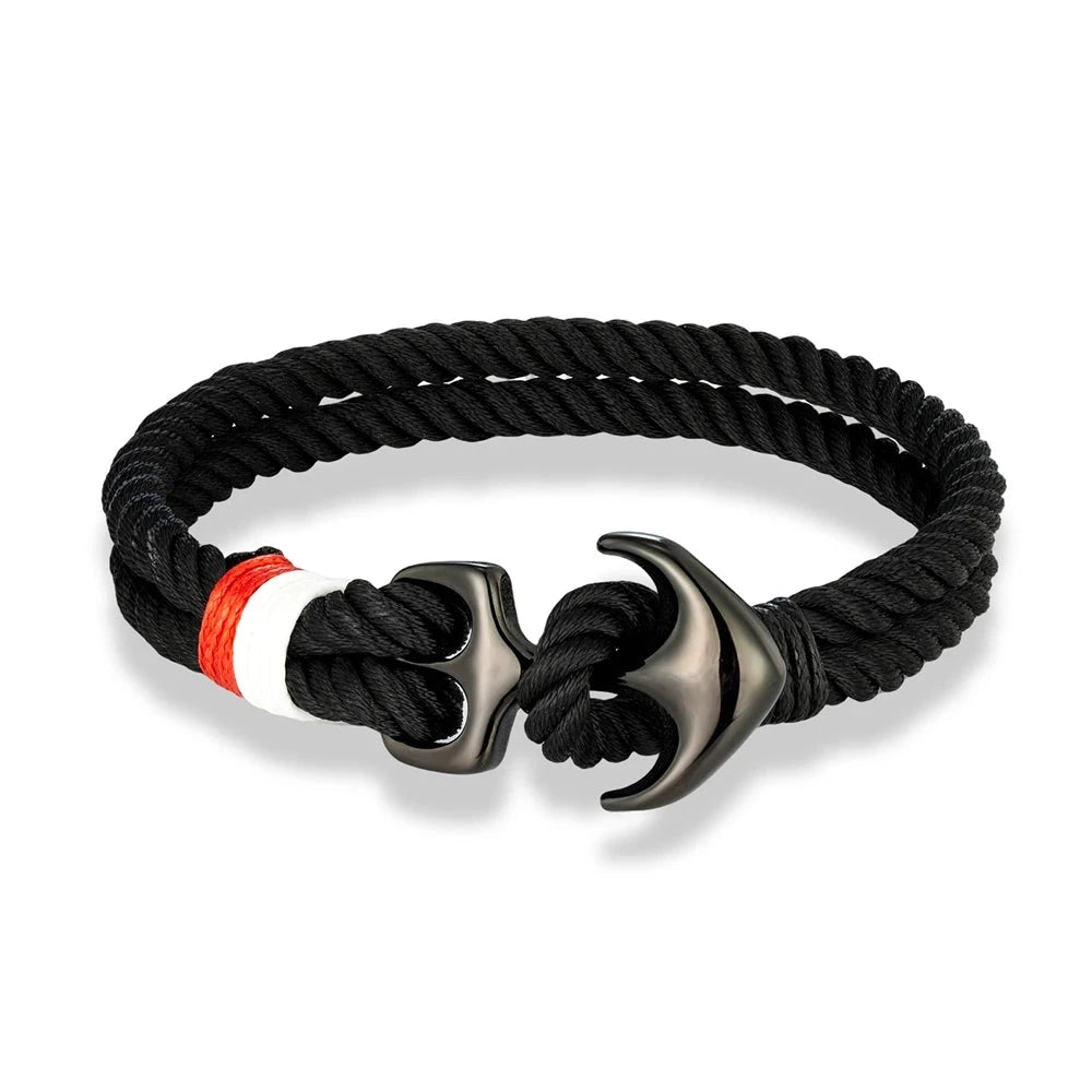 Twin Strand Anchor Bracelet Waterproof & Sporty deideas