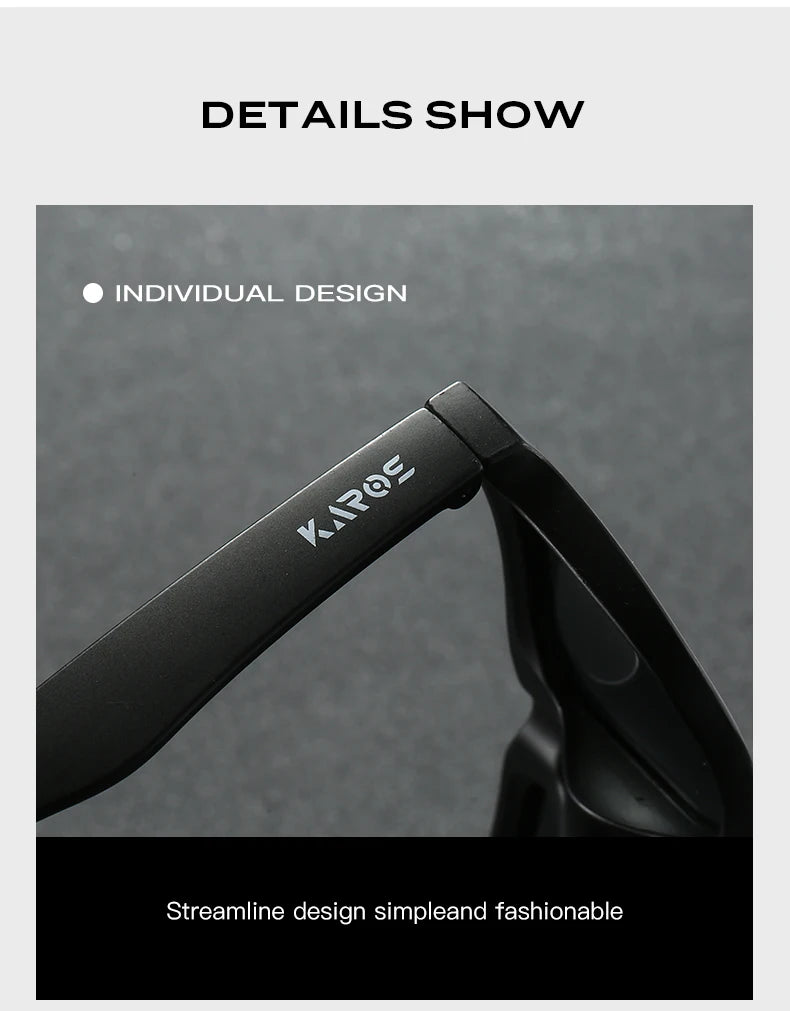 Square Sunglasses – 6 Frame & Lens Combinations