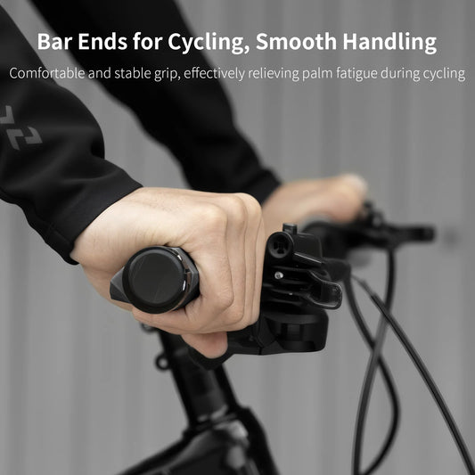 Ergonomic Lock-On Bike Grips – TPE, 13.5 cm, 1 Pair