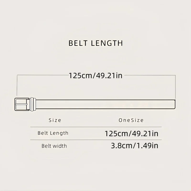 Canvas Tactical Belt Automatic Buckle
