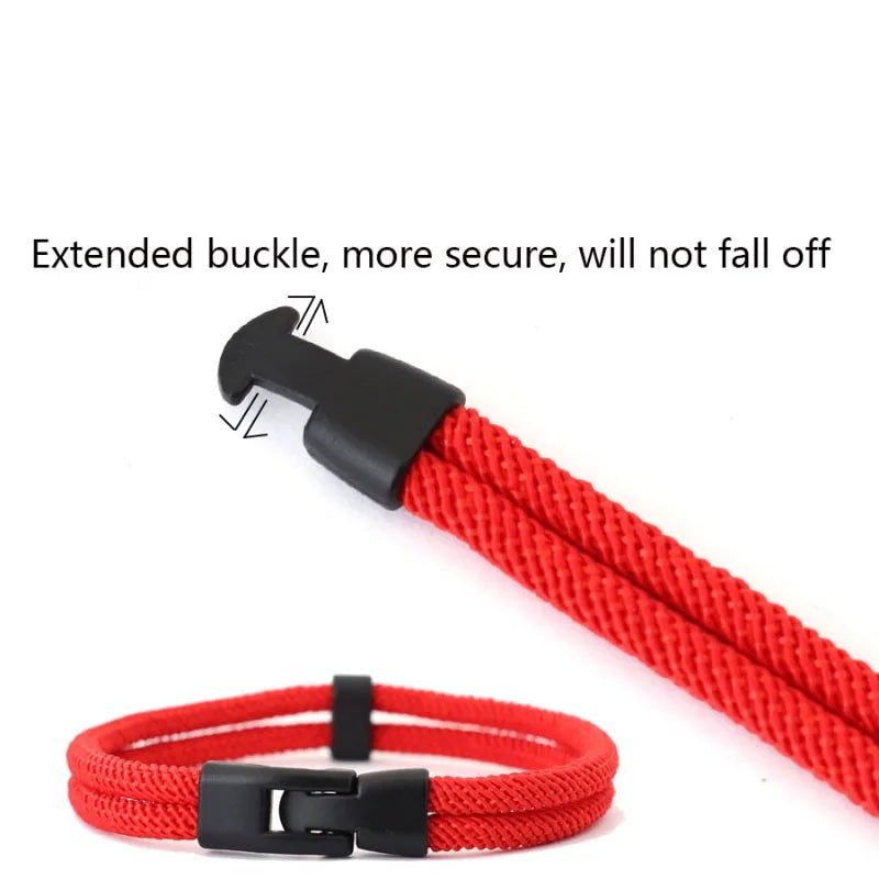 Dual Weave Bracelet Represents the double layer intertwined with style and resistance deideas