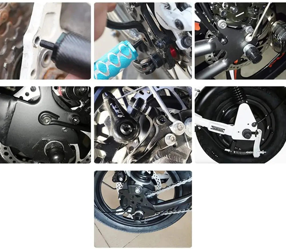 Folding rear pedals for bicycles Aluminum alloy non-slip footrests with quick release deideas