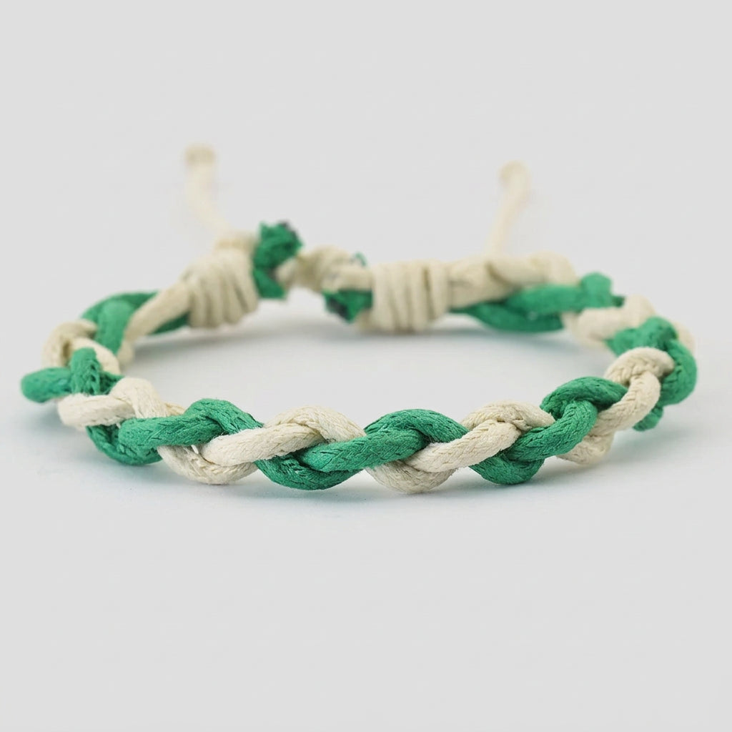 Adjustable Braided Cord Bracelet – Awaken, 4 Colors
