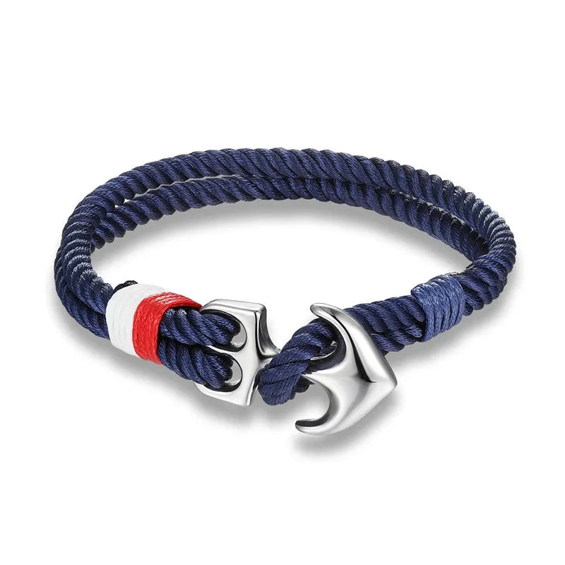 Twin Strand Anchor Bracelet Waterproof & Sporty deideas