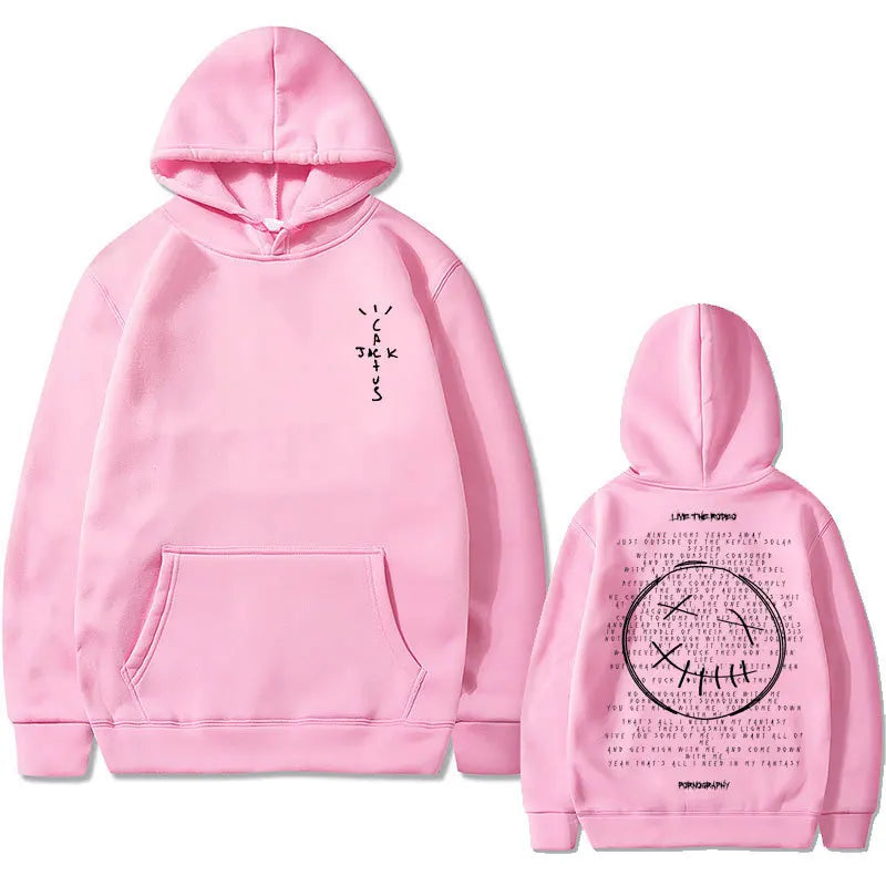 Face Graphic Pullover Hoodie – 12 Colors