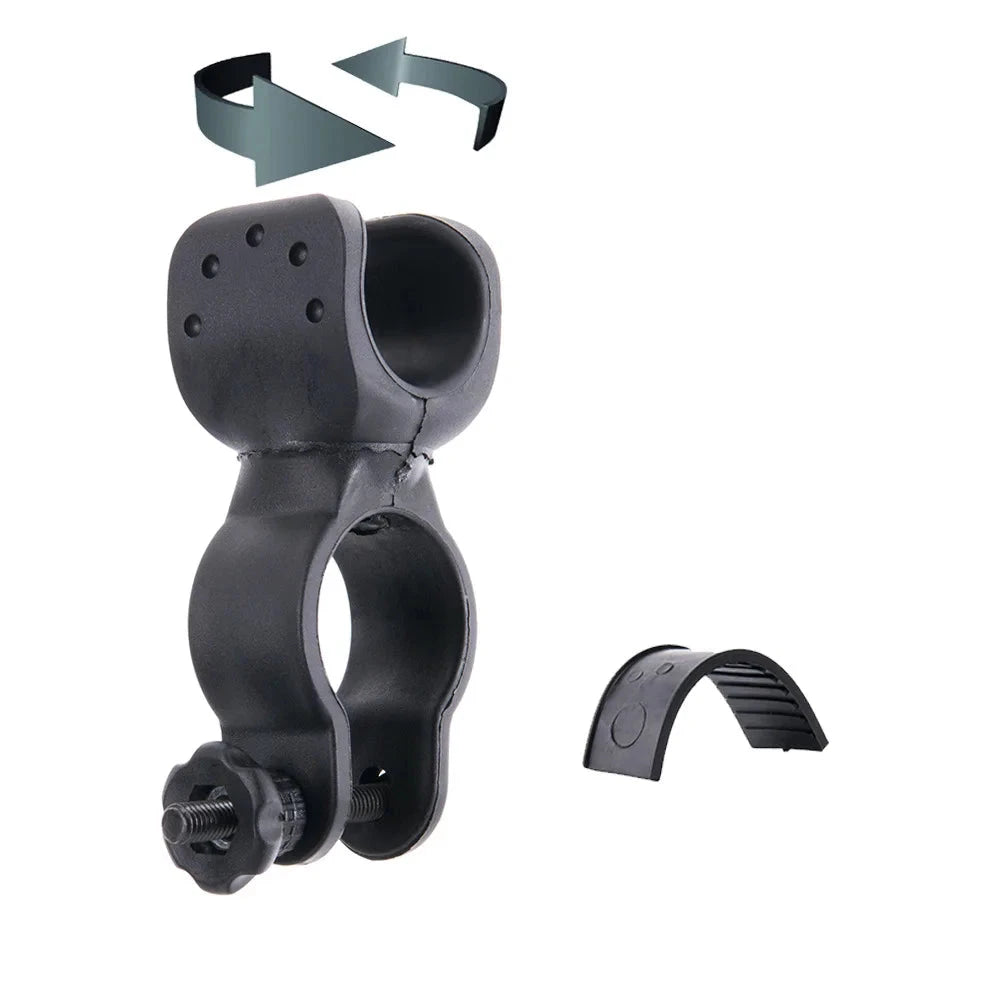 Bicycle or Motorcycle Accessories Flashlight Mount Bracket deideas