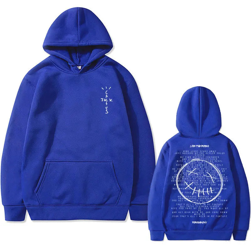 Face Graphic Pullover Hoodie – 12 Colors