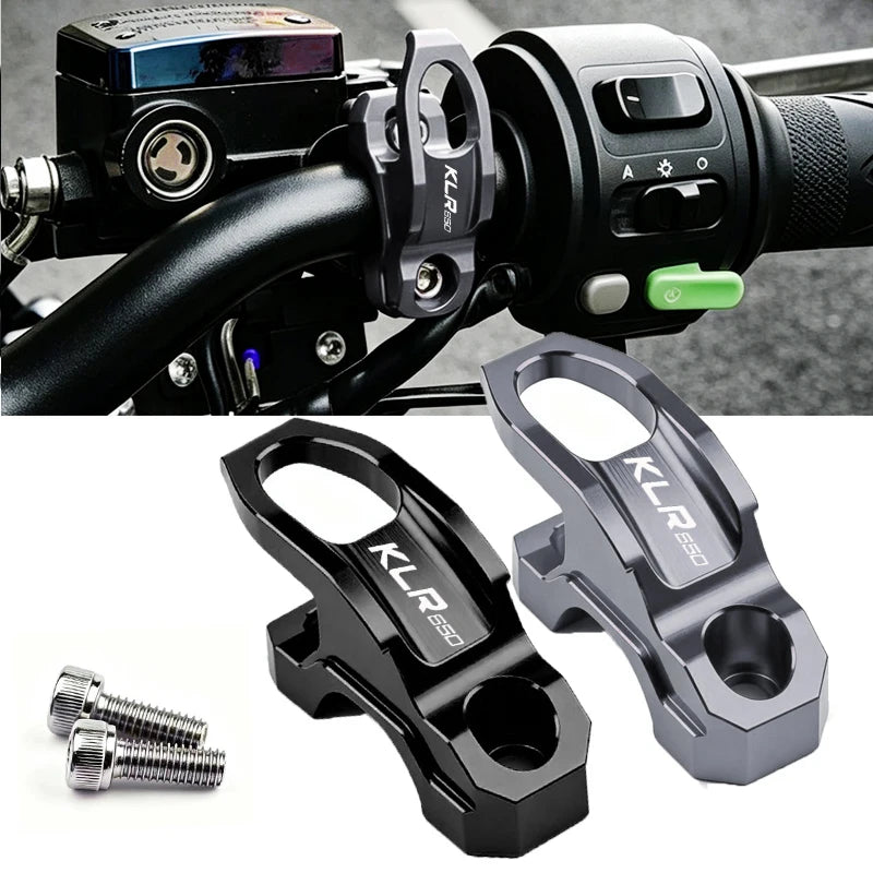 Motorcycle Helmet & Bag Hook – Clamp Mount, 5 Colors