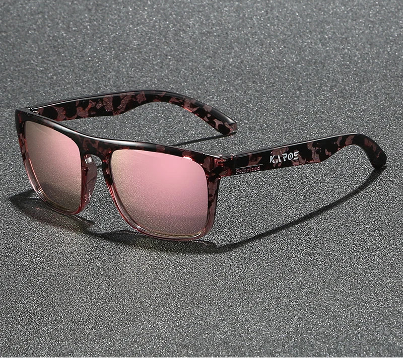 Square Sunglasses – Mirrored-Look Lenses, 10 Styles