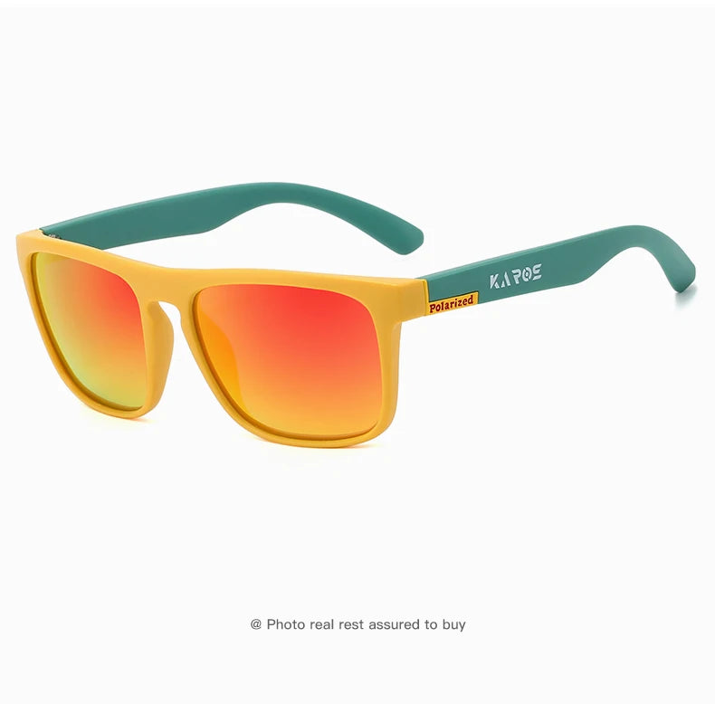 Rectangular Sunglasses – Printed Frames & Temples, 11 Options