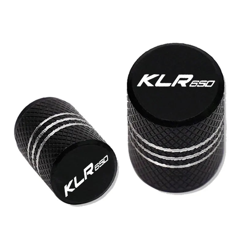 Aluminum Tire Valve Caps – Textured Finish, 2-Pack