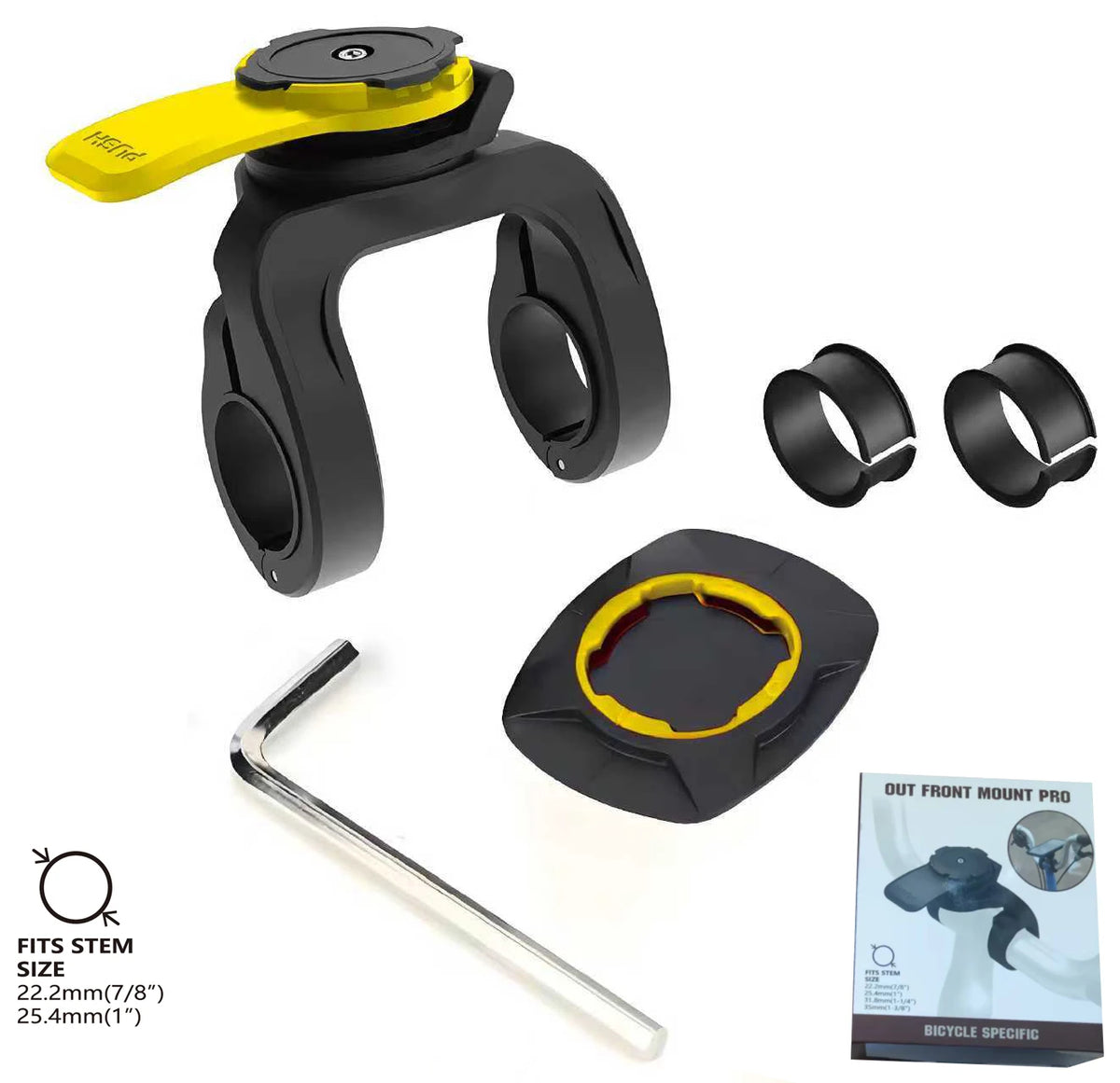 Bike Phone Mount – Twist-Lock Sets & Damper Option
