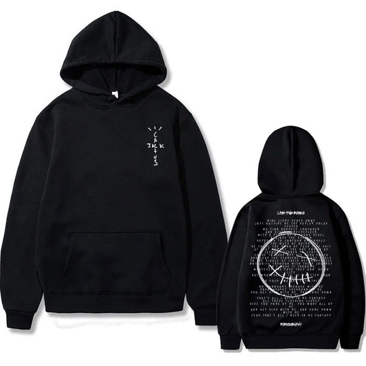 Bandana Graphic Double-Sided Hoodie, 12 Colors