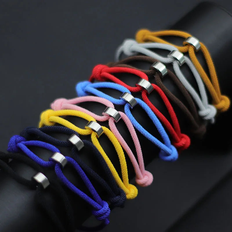 Adjustable Cord Bracelet – 3 mm, 9 Color Options