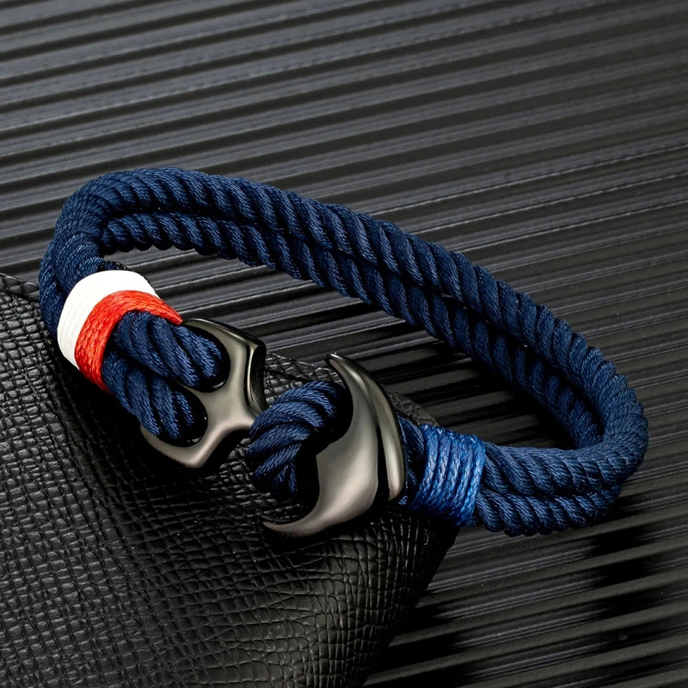 Twin Strand Anchor Bracelet Waterproof & Sporty deideas