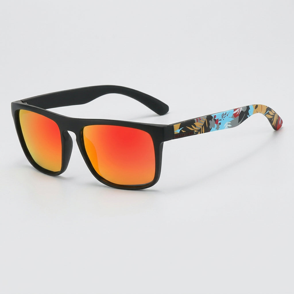 Square Sunglasses – Mirrored-Look Lenses, 10 Styles