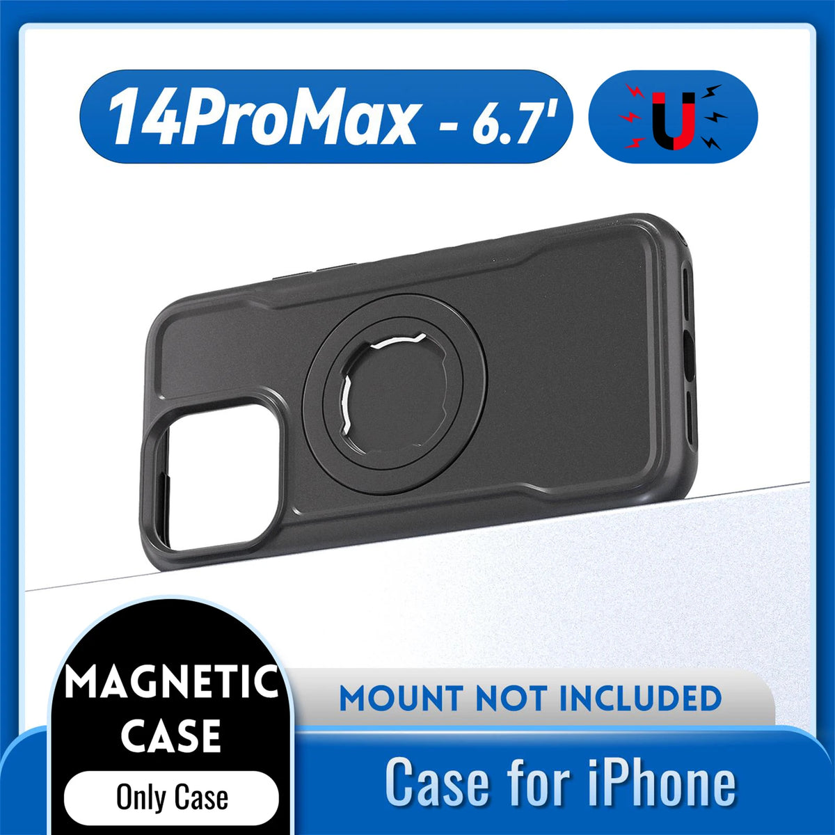 Quick-Mount Magnetic iPhone Case – Model-Specific Options