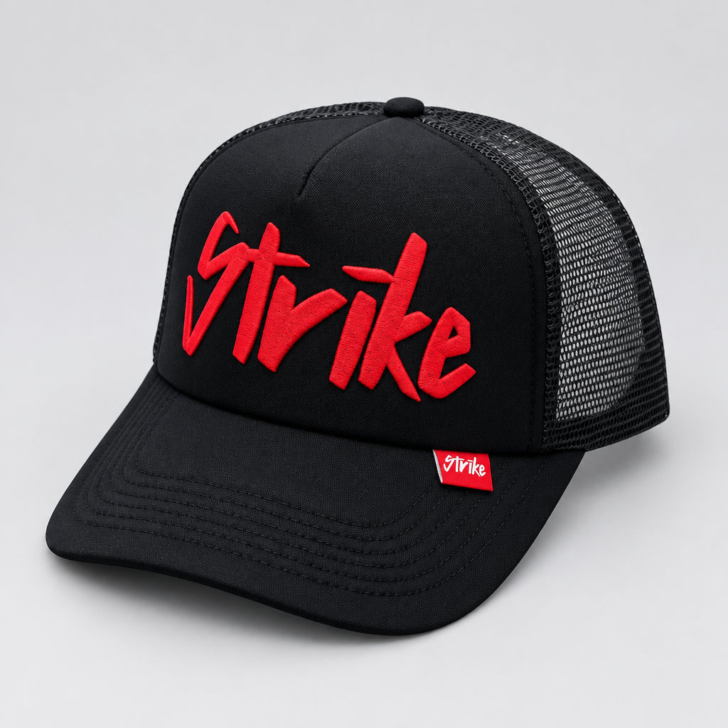 Printed Letter Trucker Cap – Adjustable Unisex Hat, 52–60 cm