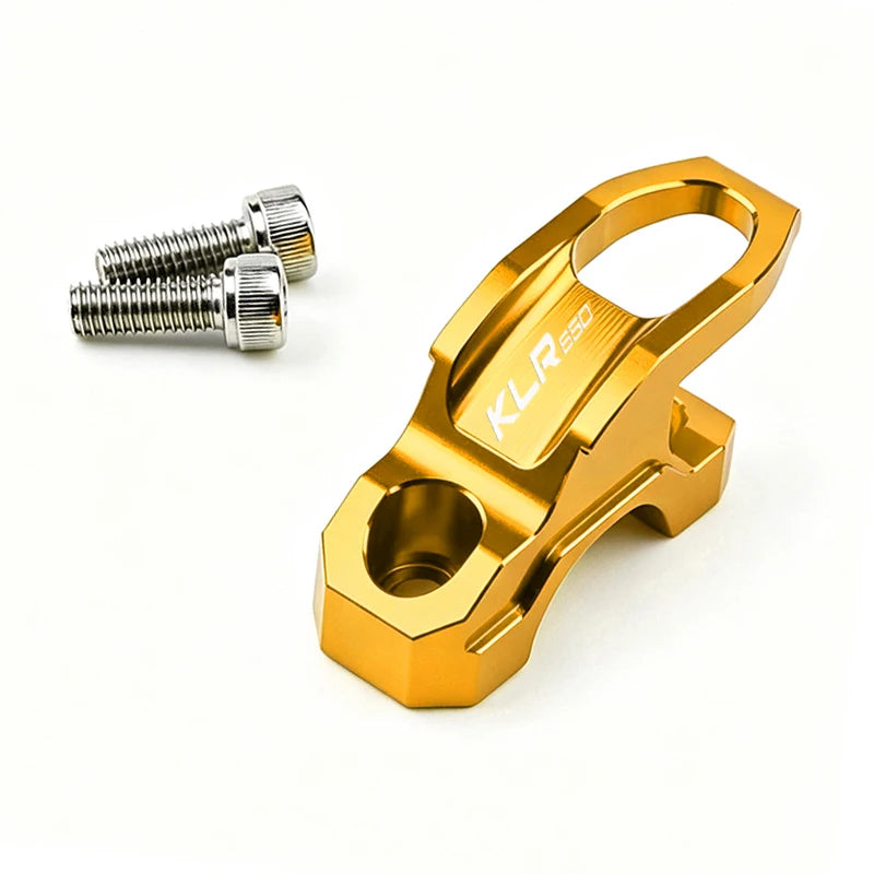 Motorcycle Helmet & Bag Hook – Clamp Mount, 5 Colors