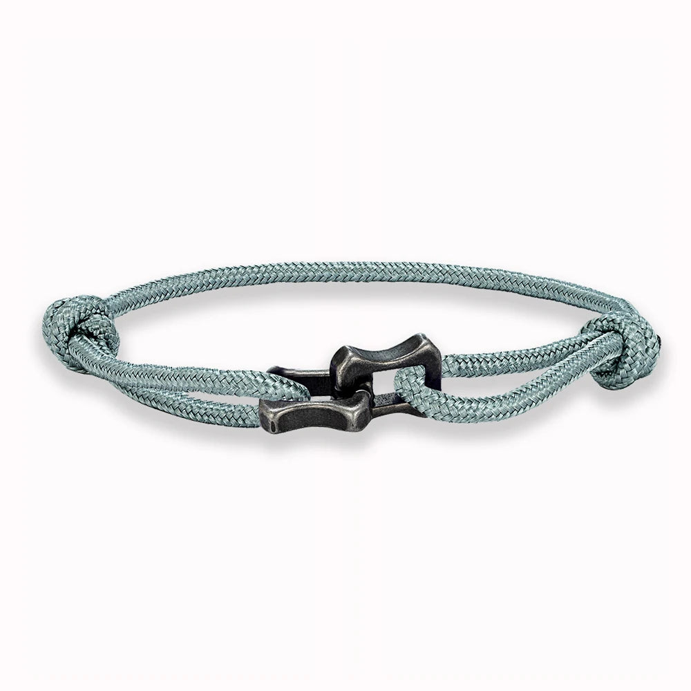Chain Link Rope Bracelet – Adjustable, 10 Colors
