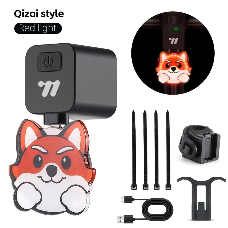 Rechargeable Bike Light – Interchangeable Shapes & Set Options