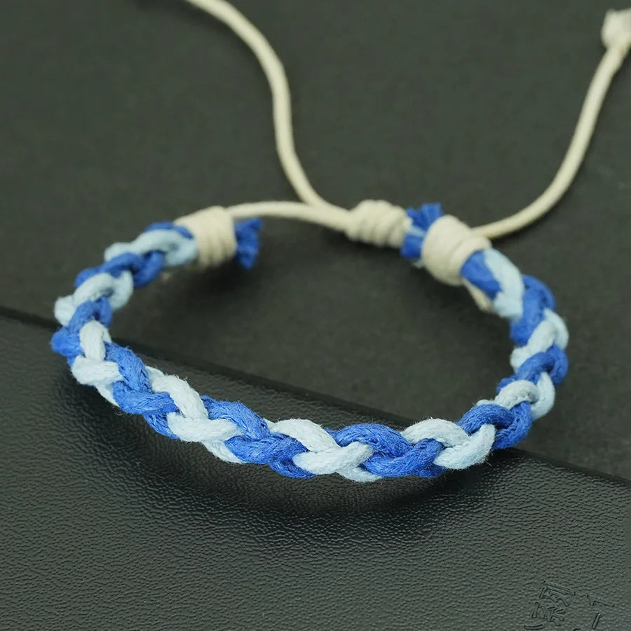 Adjustable Braided Cord Bracelet – Awaken, 4 Colors