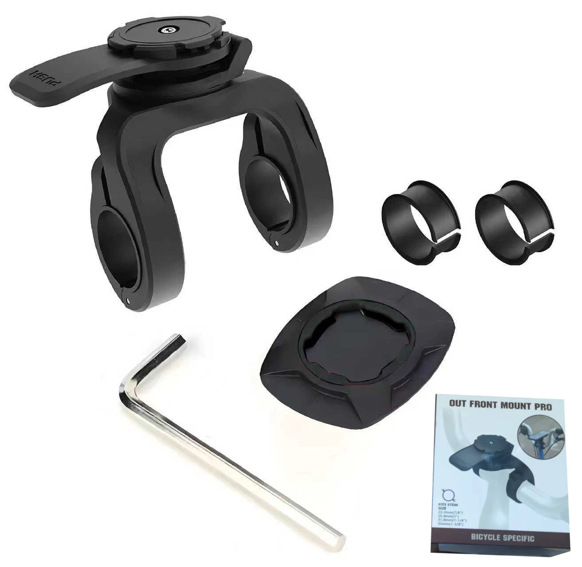 Bike Phone Mount – Twist-Lock Sets & Damper Option