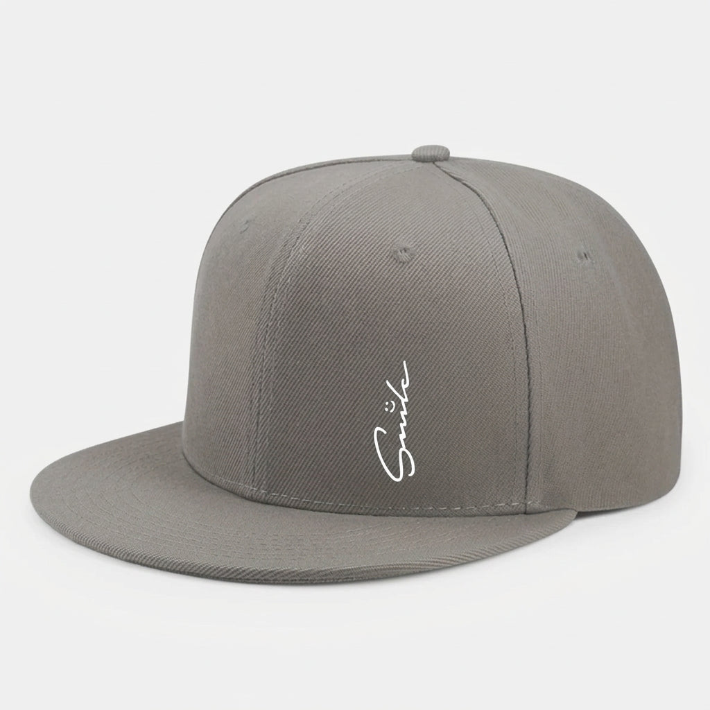 Smile Flat-Brim Cap – Bloom, 15 Colors